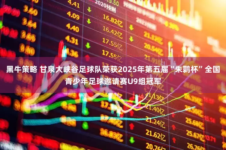 黑牛策略 甘泉大峡谷足球队荣获2025年第五届“朱鹮杯”全国青少年足球邀请赛U9组冠军