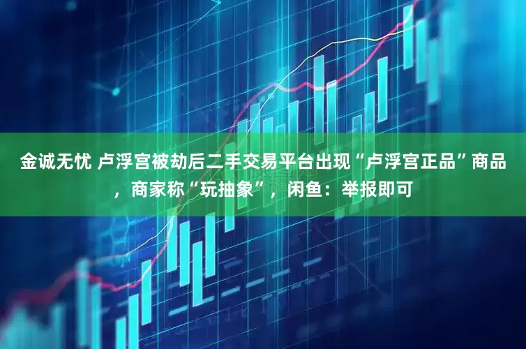 金诚无忧 卢浮宫被劫后二手交易平台出现“卢浮宫正品”商品，商家称“玩抽象”，闲鱼：举报即可